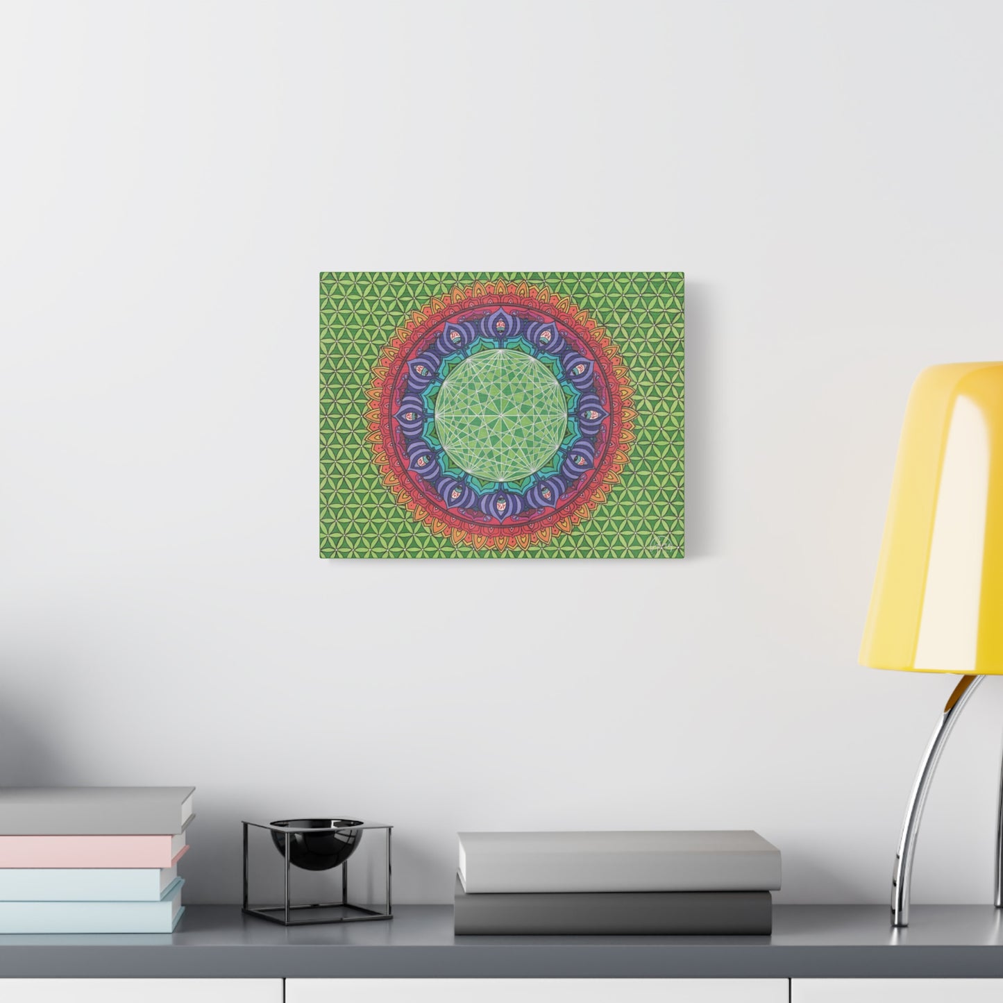 “Be Here Now” Canvas Art by Alma Later Art