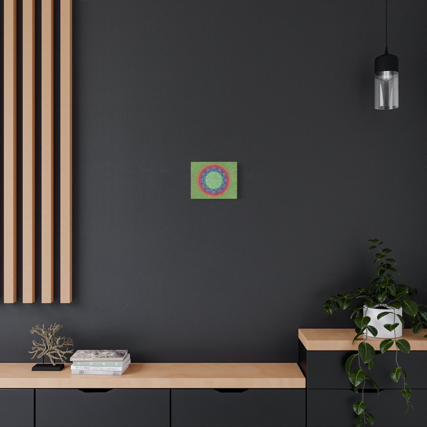 “Be Here Now” Canvas Art by Alma Later Art