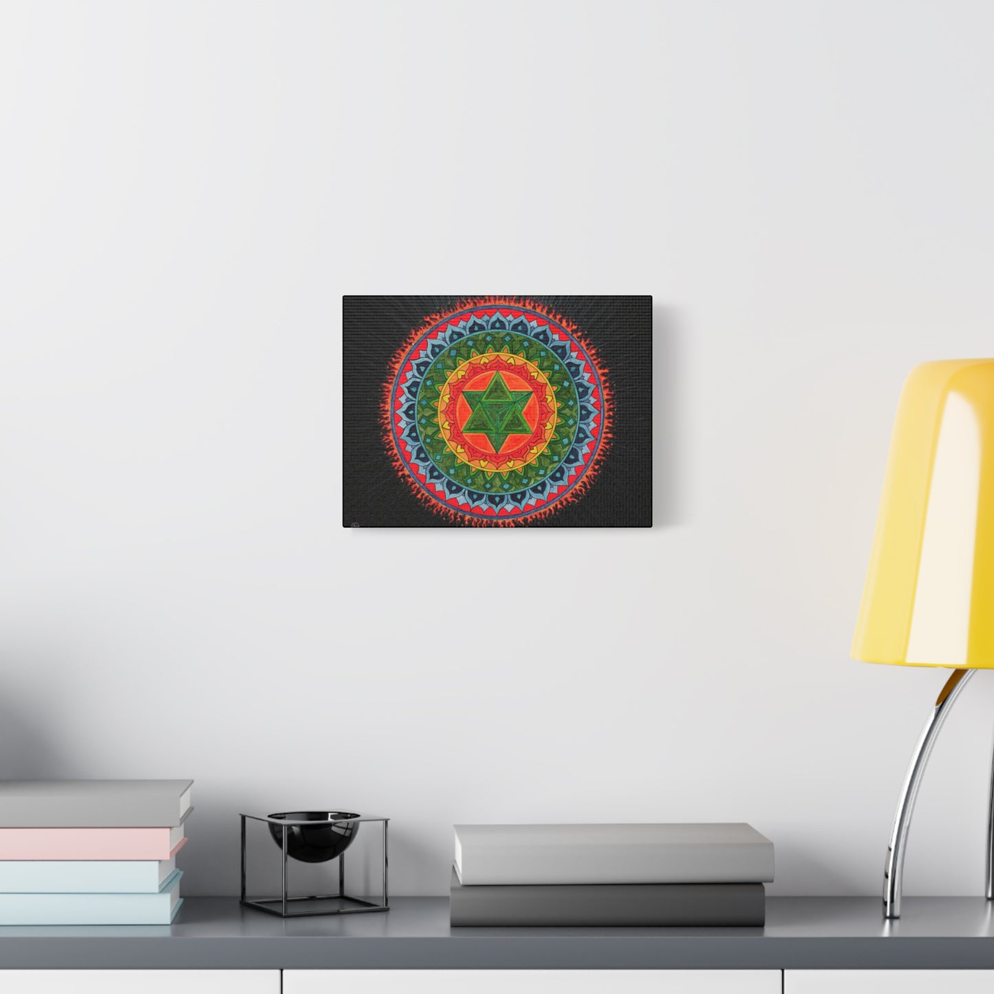 “Lion Heart” Canvas Art Print by Alma Later Art