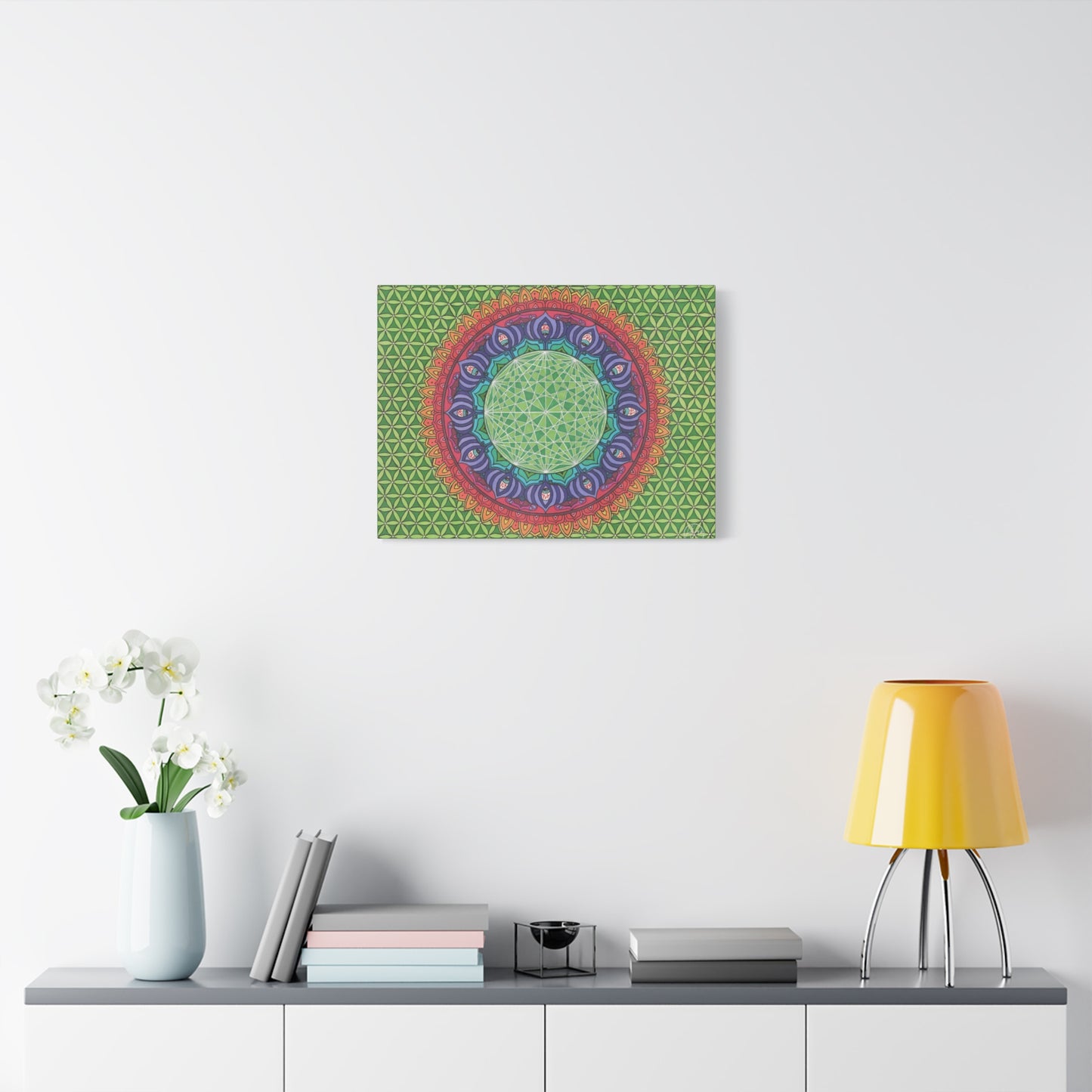 “Be Here Now” Canvas Art by Alma Later Art