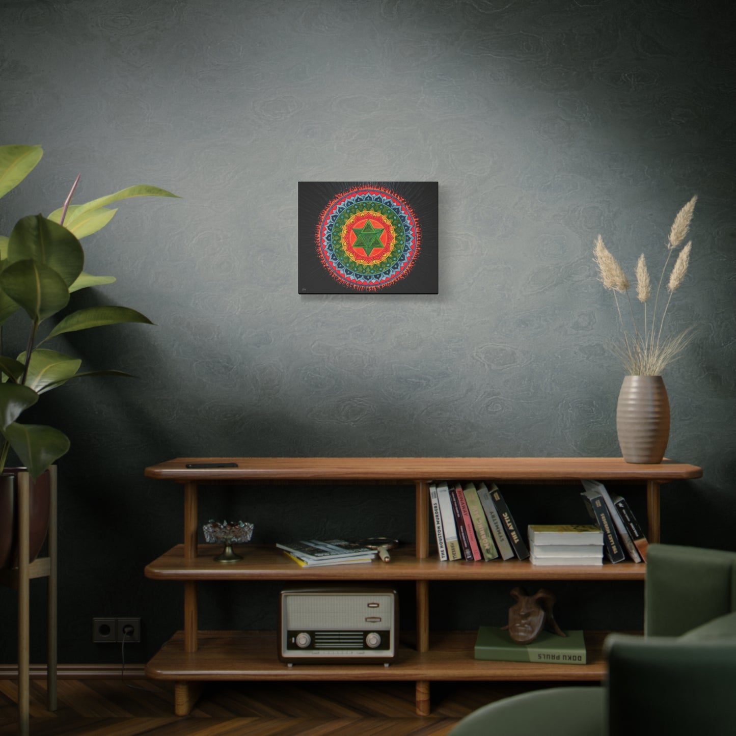 “Lion Heart” Canvas Art Print by Alma Later Art