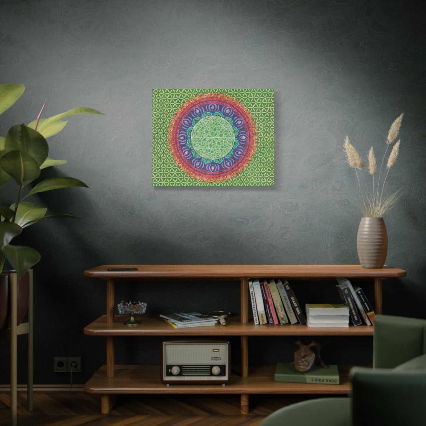“Be Here Now” Canvas Art by Alma Later Art