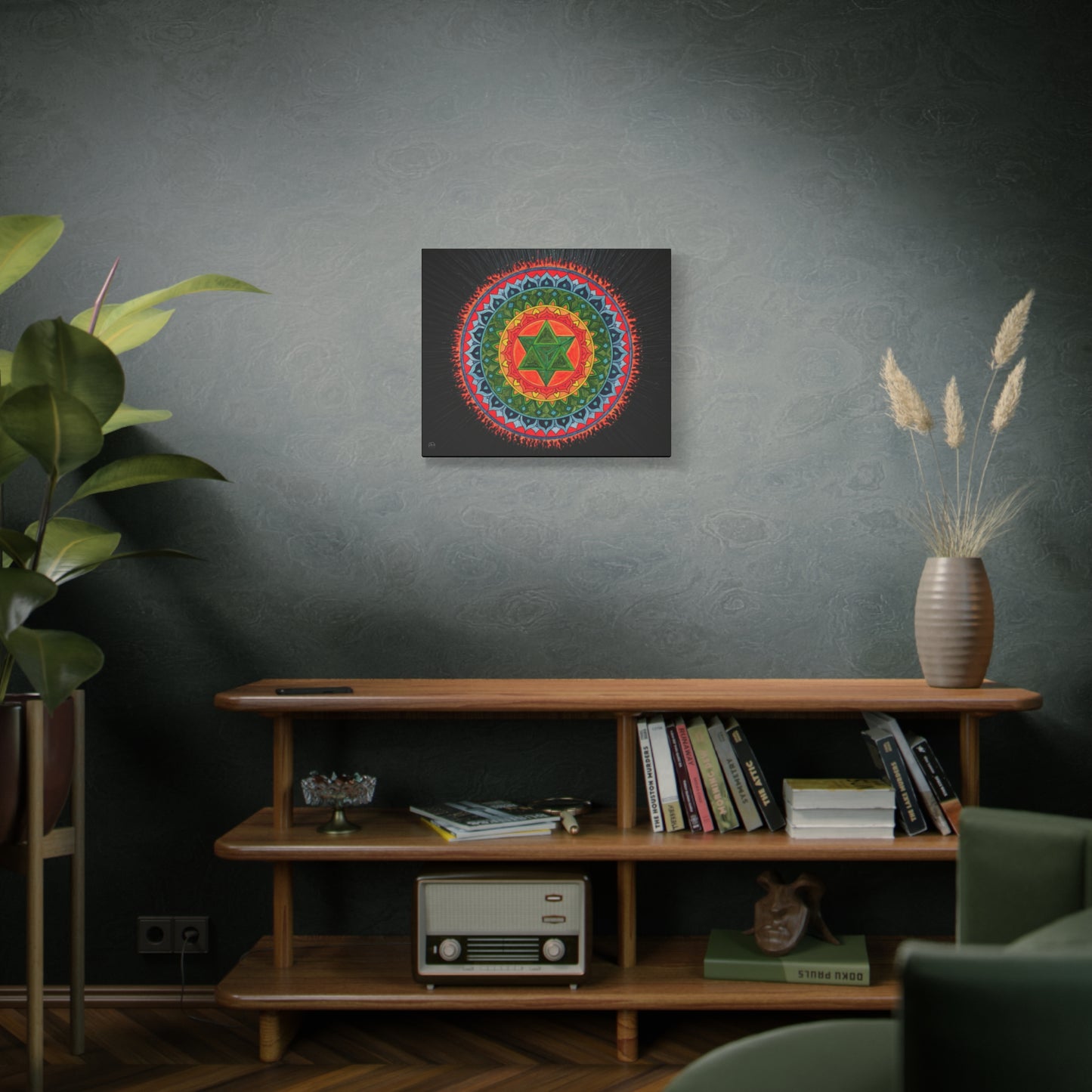 “Lion Heart” Canvas Art Print by Alma Later Art