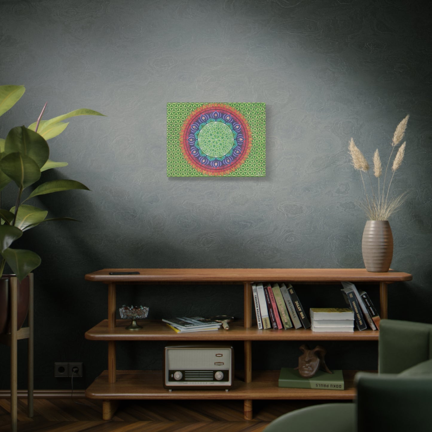 “Be Here Now” Canvas Art by Alma Later Art