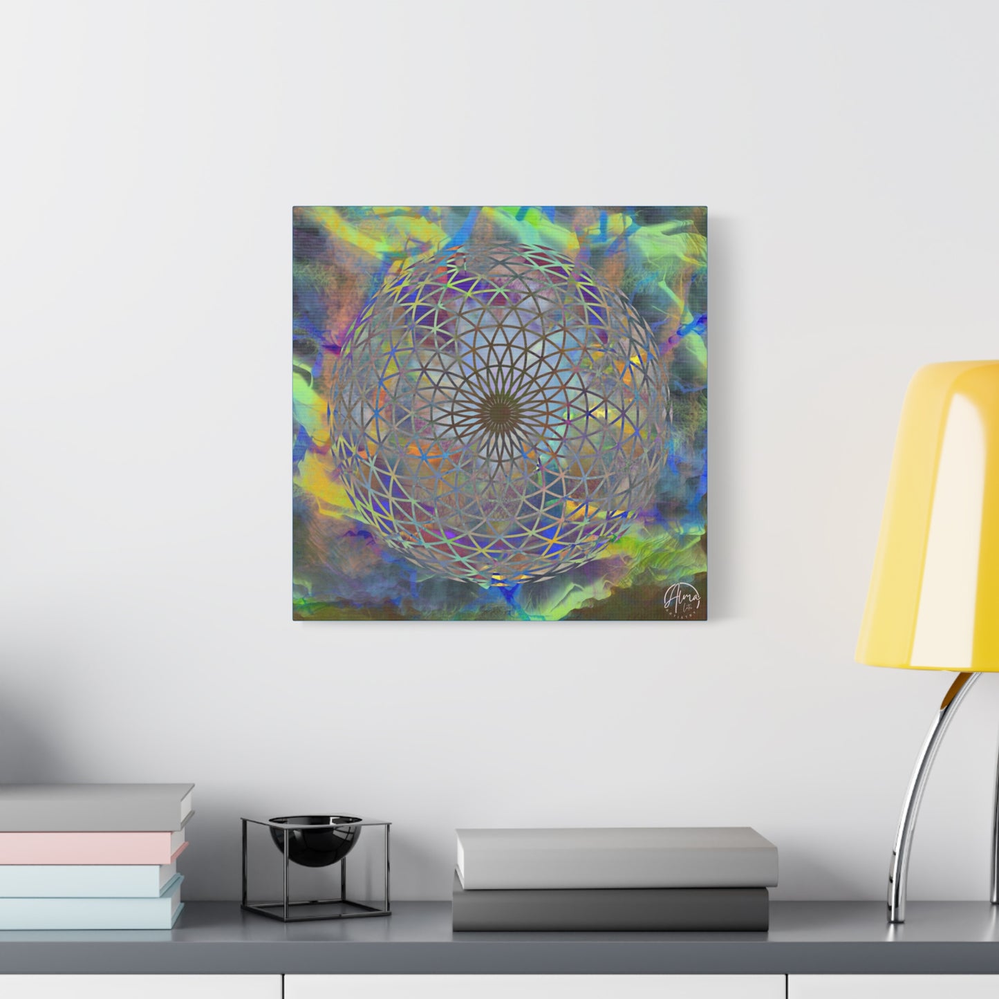 Eye of the storm canvas art print by Alma Later Art