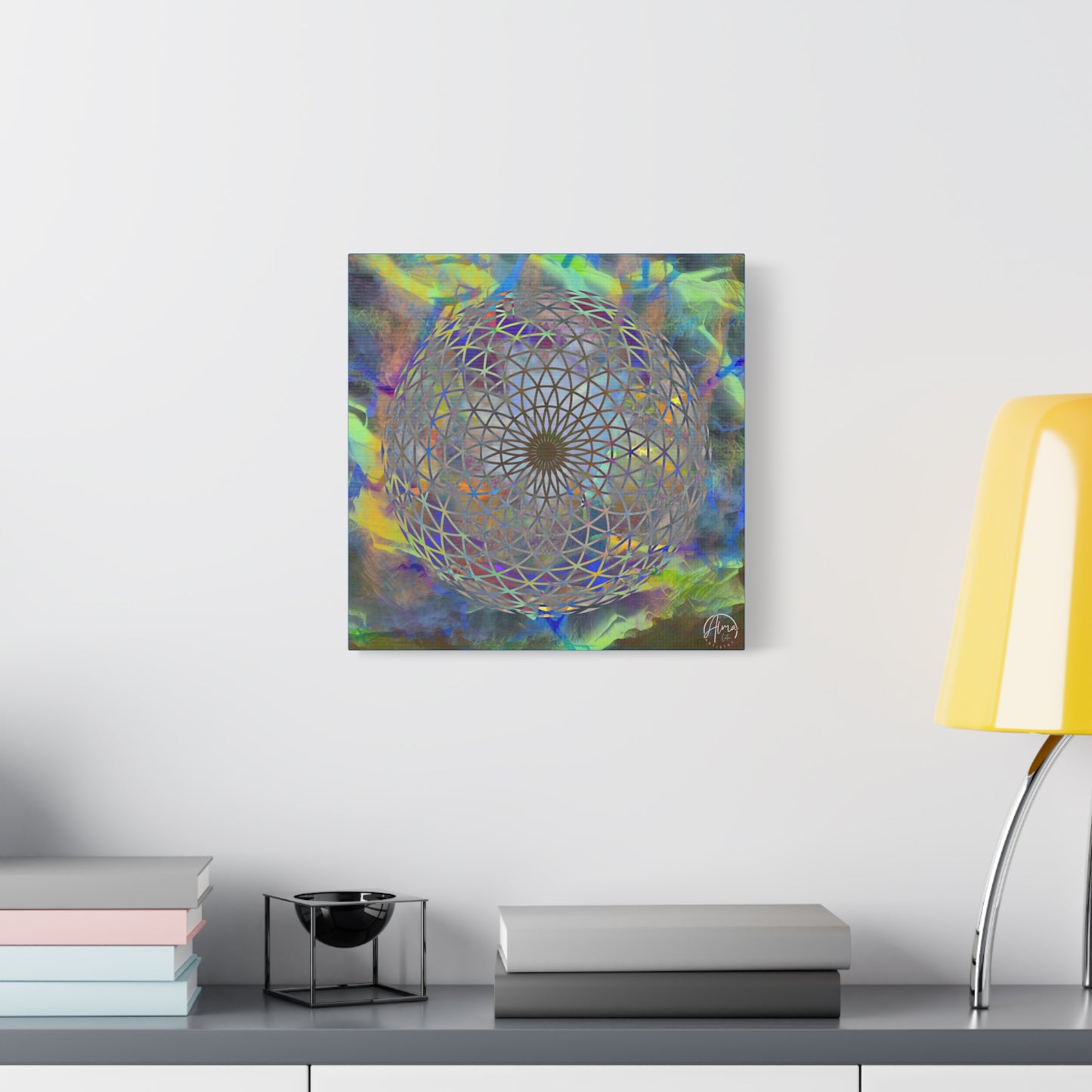 Eye of the storm canvas art print by Alma Later Art