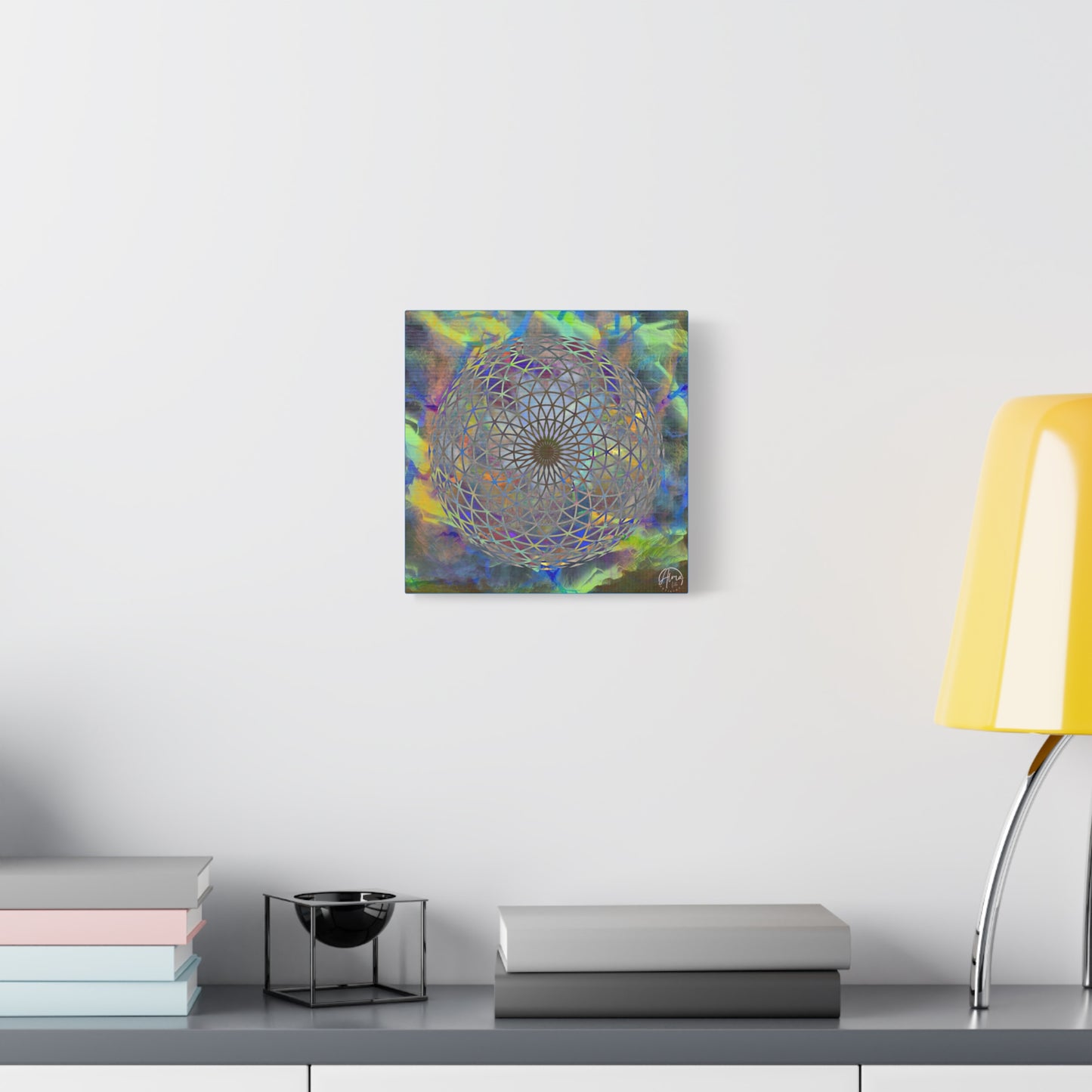 Eye of the storm canvas art print by Alma Later Art