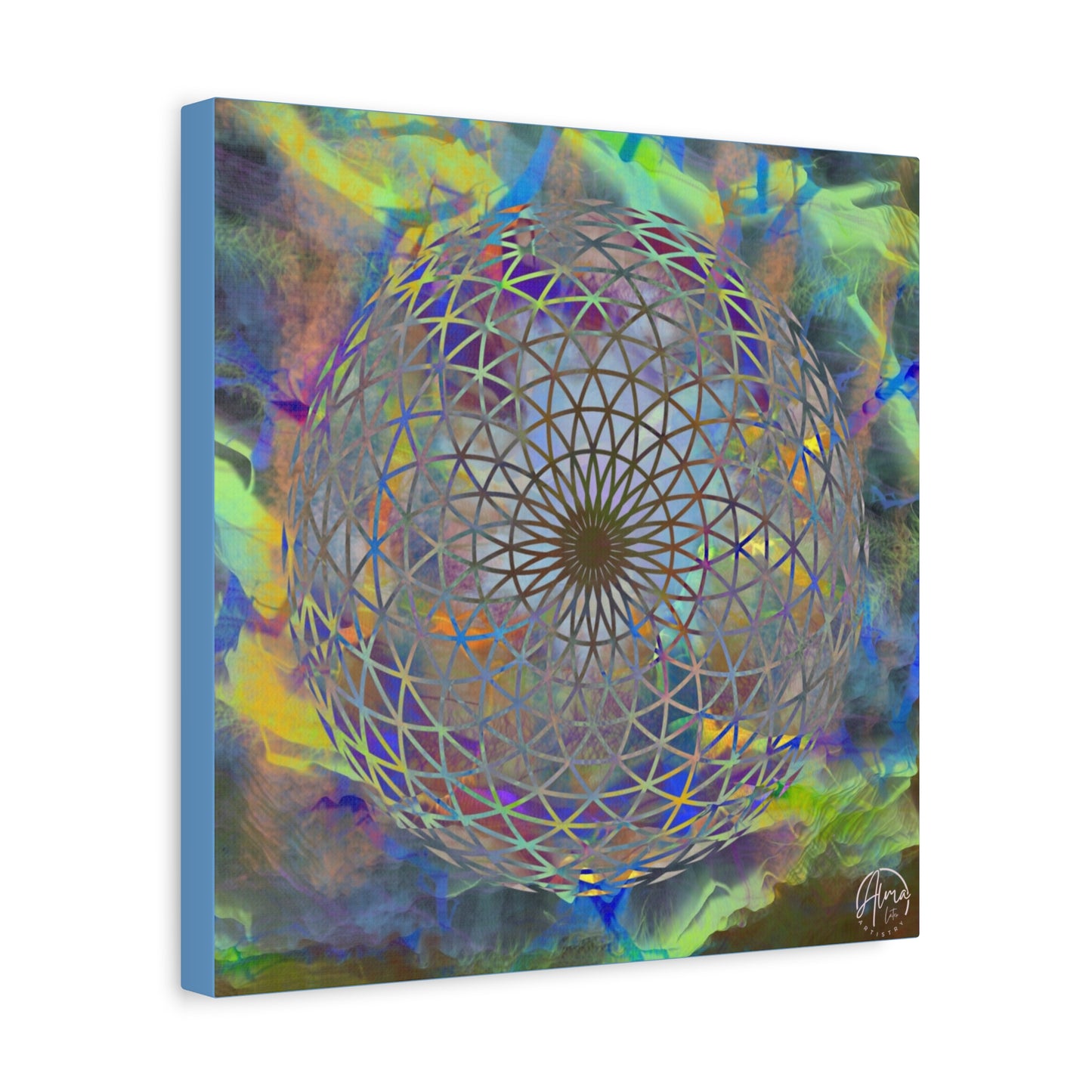 Eye of the storm canvas art print by Alma Later Art