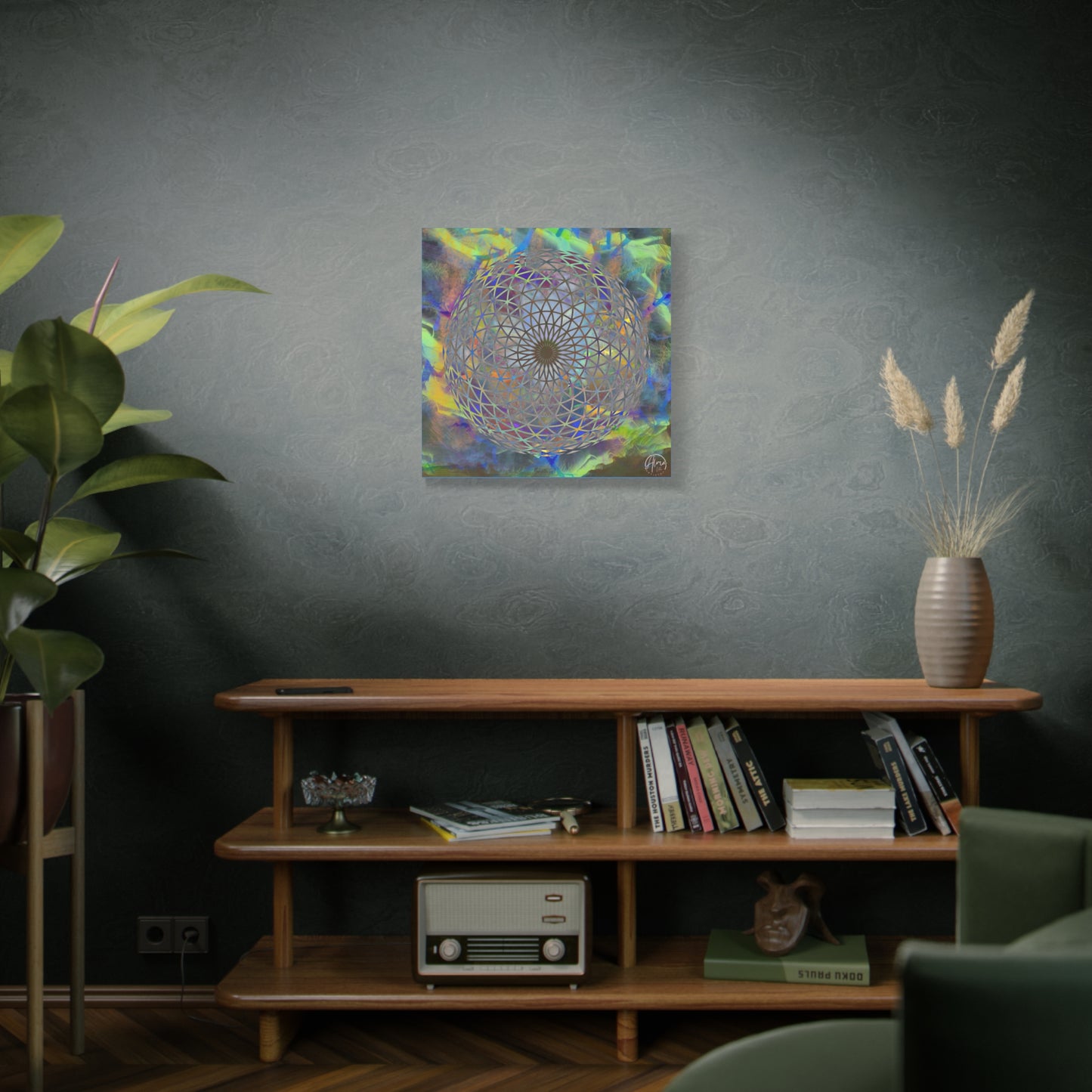 Eye of the storm canvas art print by Alma Later Art