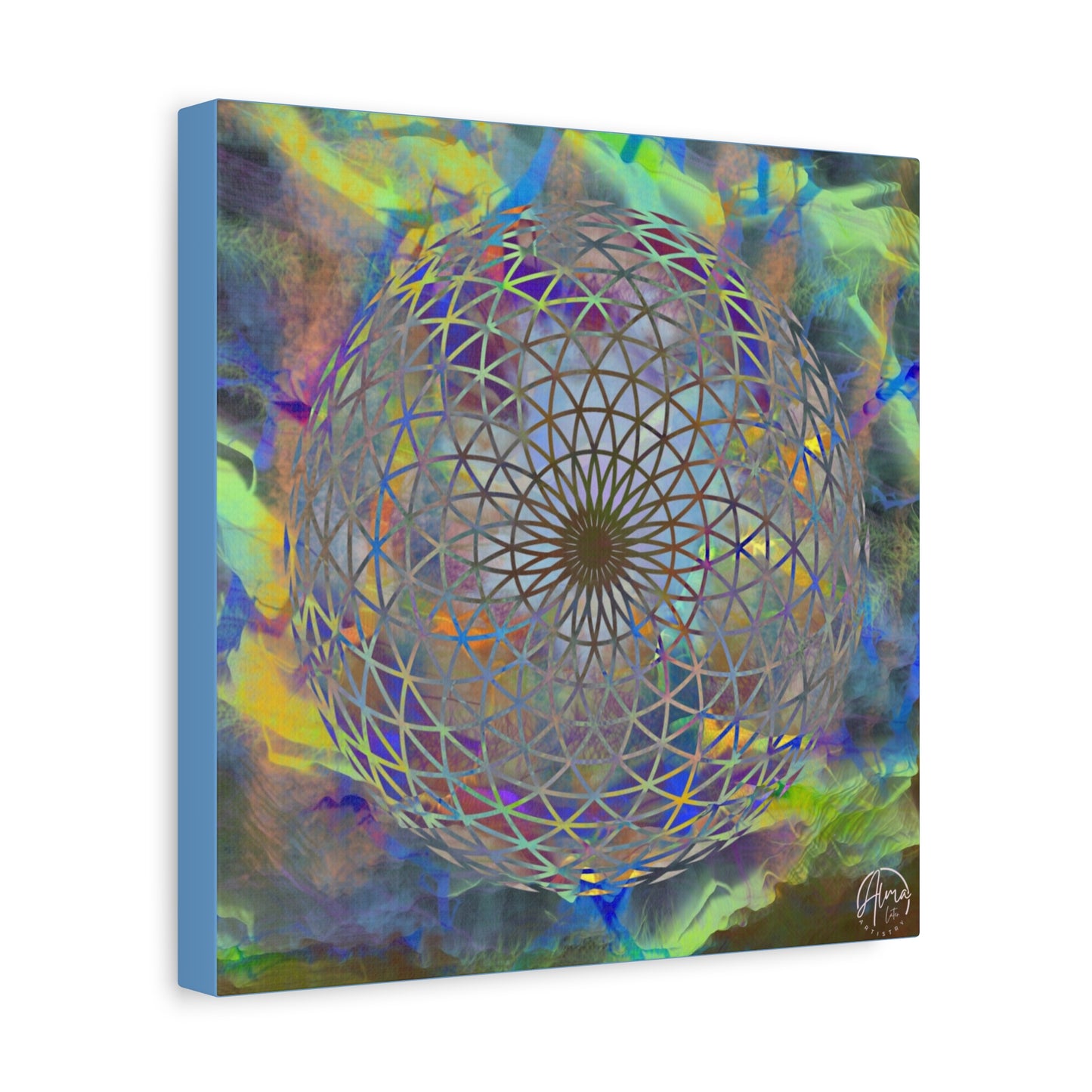 Eye of the storm canvas art print by Alma Later Art