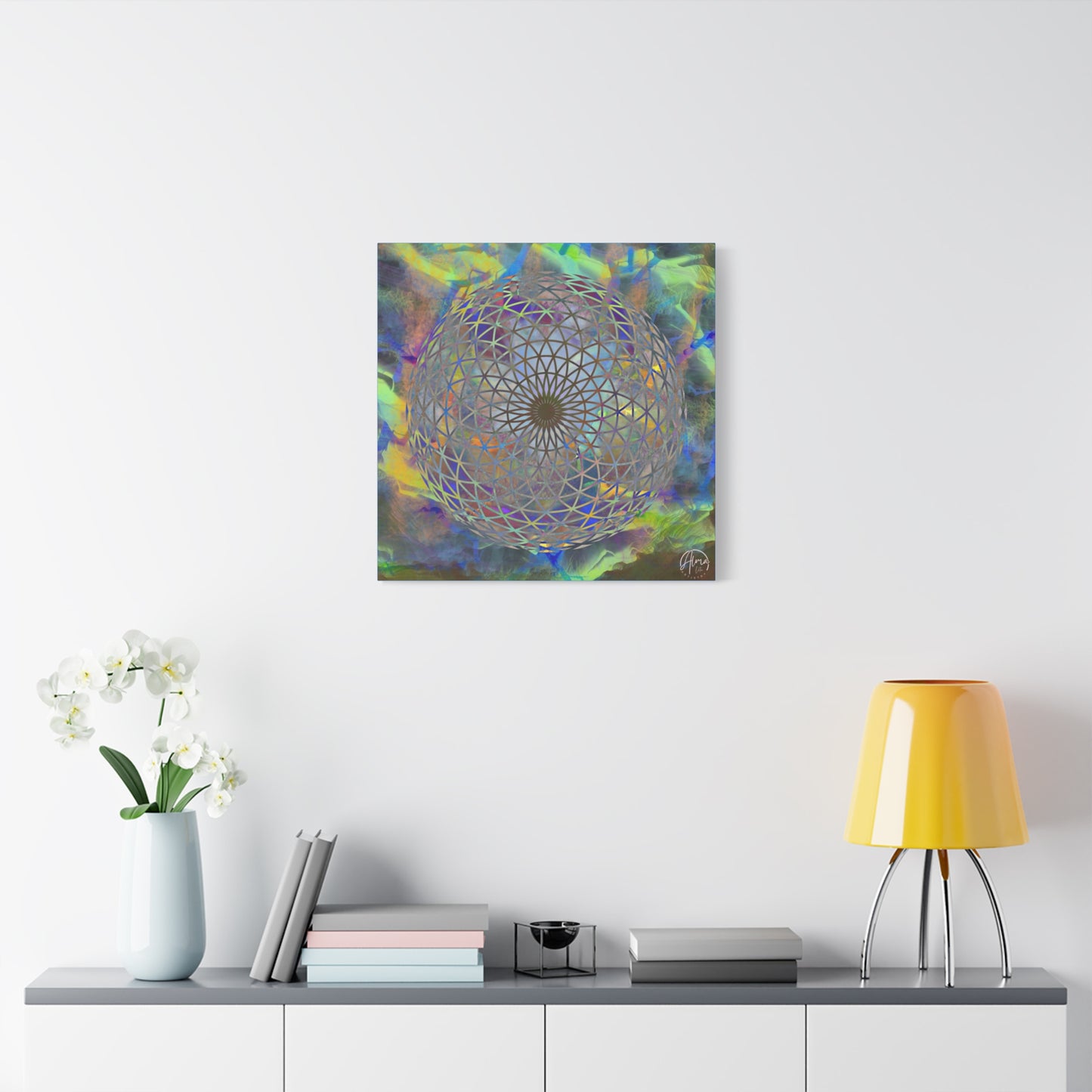 Eye of the storm canvas art print by Alma Later Art
