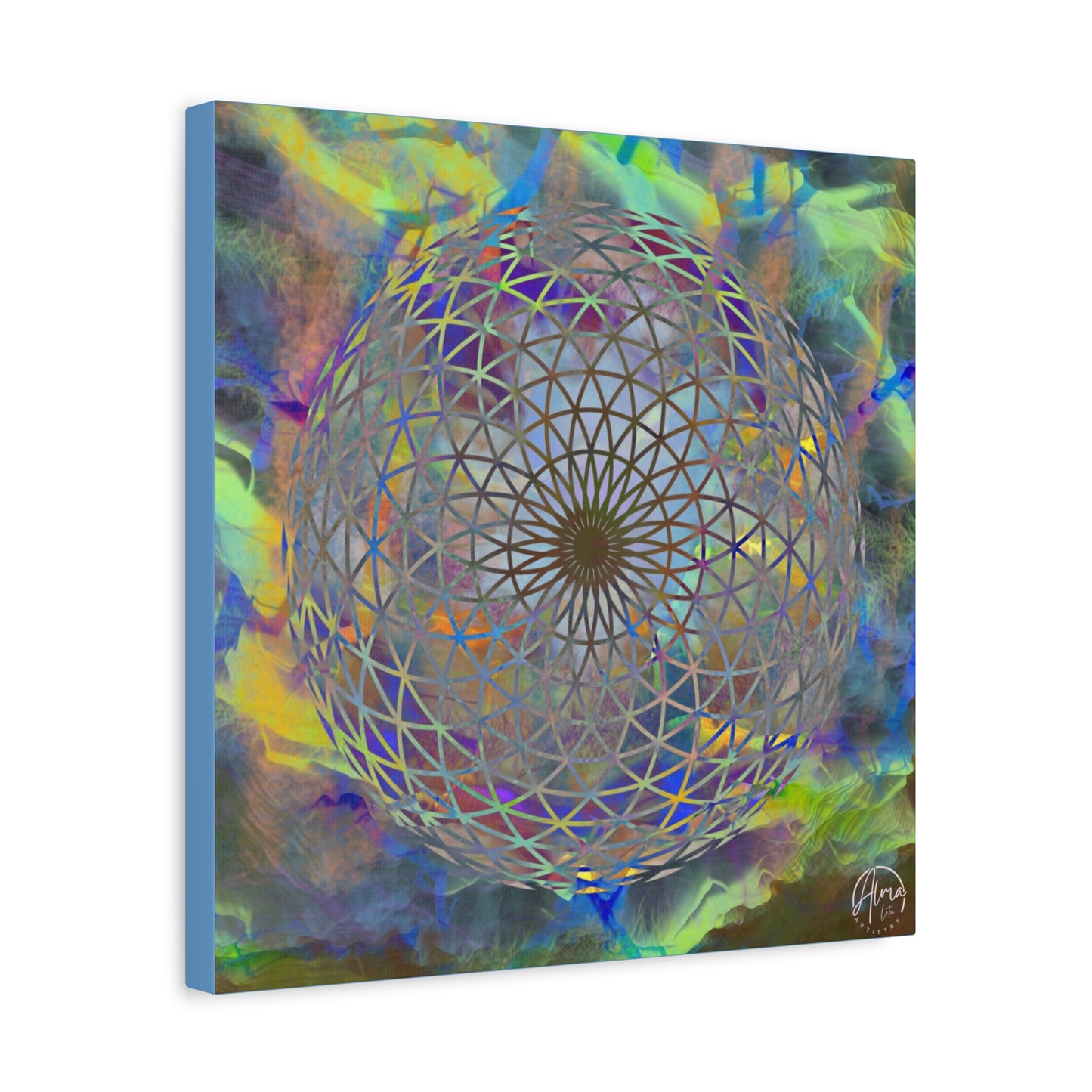 Eye of the storm canvas art print by Alma Later Art