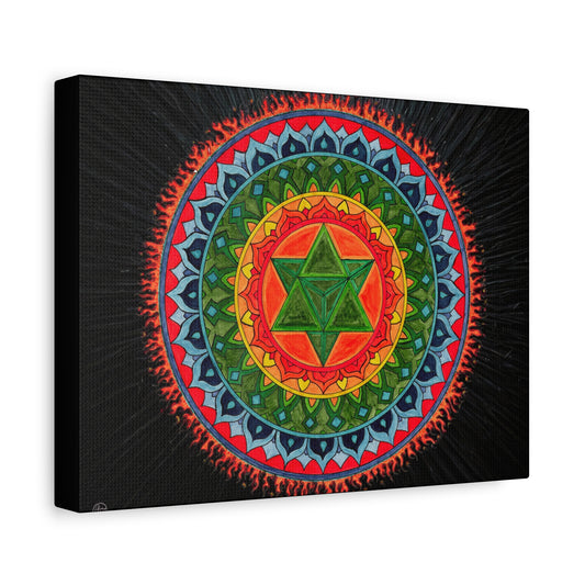 “Lion Heart”  Canvas Art Print by Alma Later Art