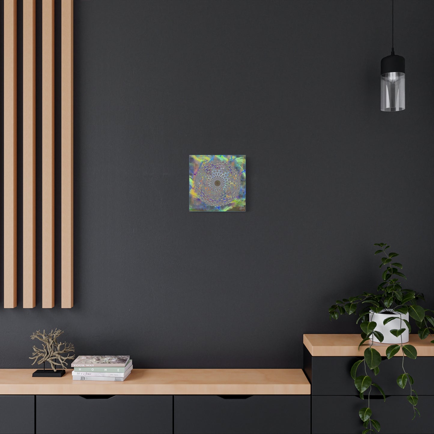 Eye of the storm canvas art print by Alma Later Art