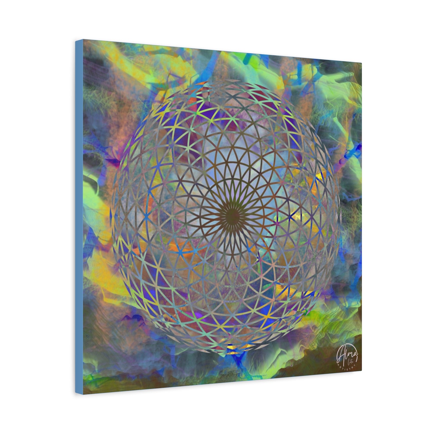 Eye of the storm canvas art print by Alma Later Art