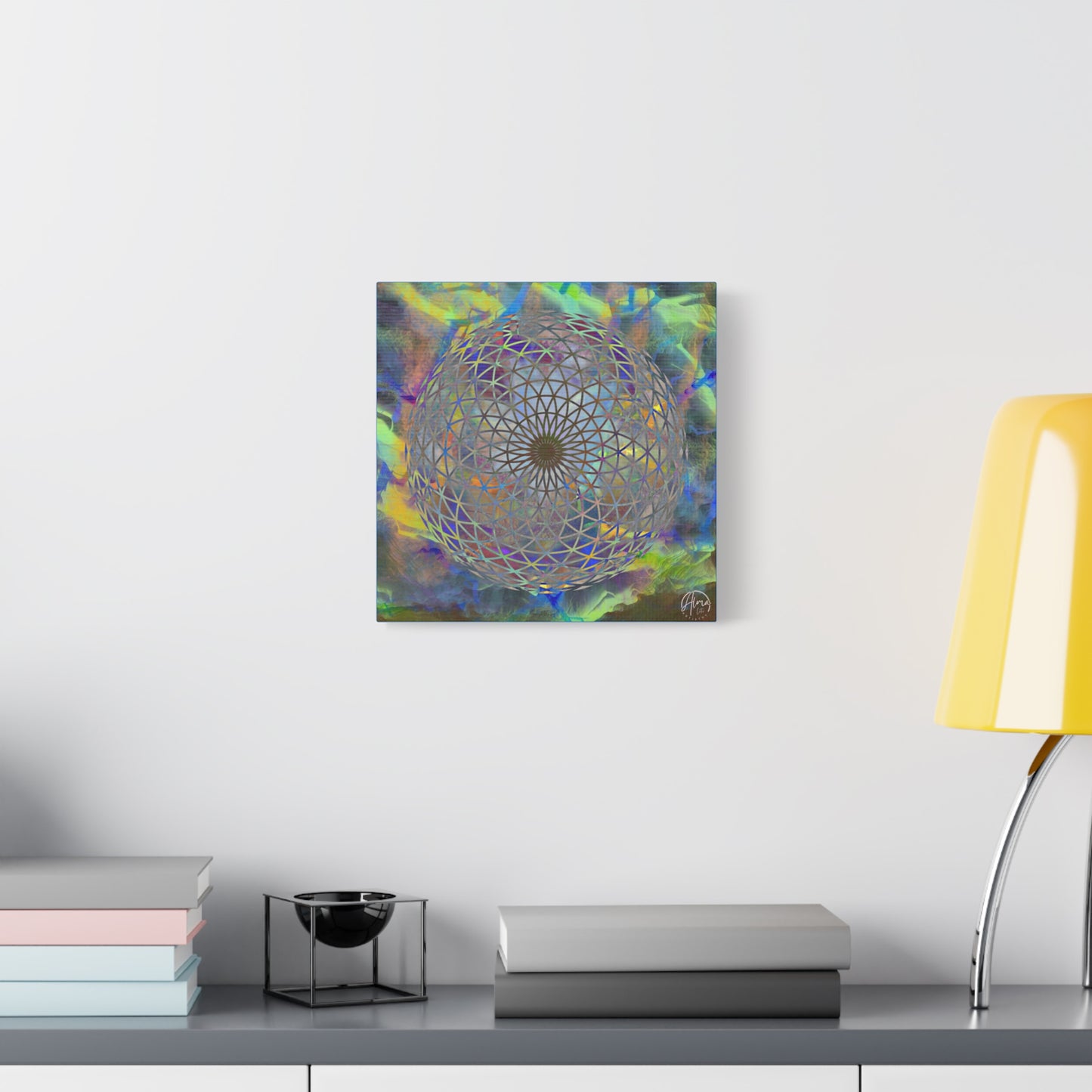 Eye of the storm canvas art print by Alma Later Art