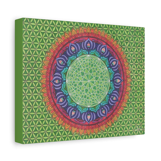 “Be Here Now” Canvas Art by Alma Later Art
